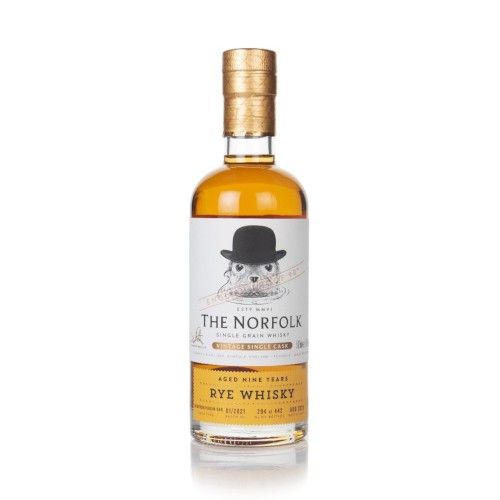 The Norfolk 9y Old Rye Whisky 