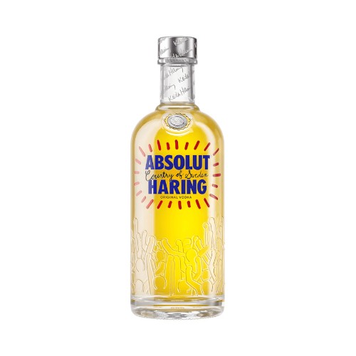 Absolut Haring Bottle 